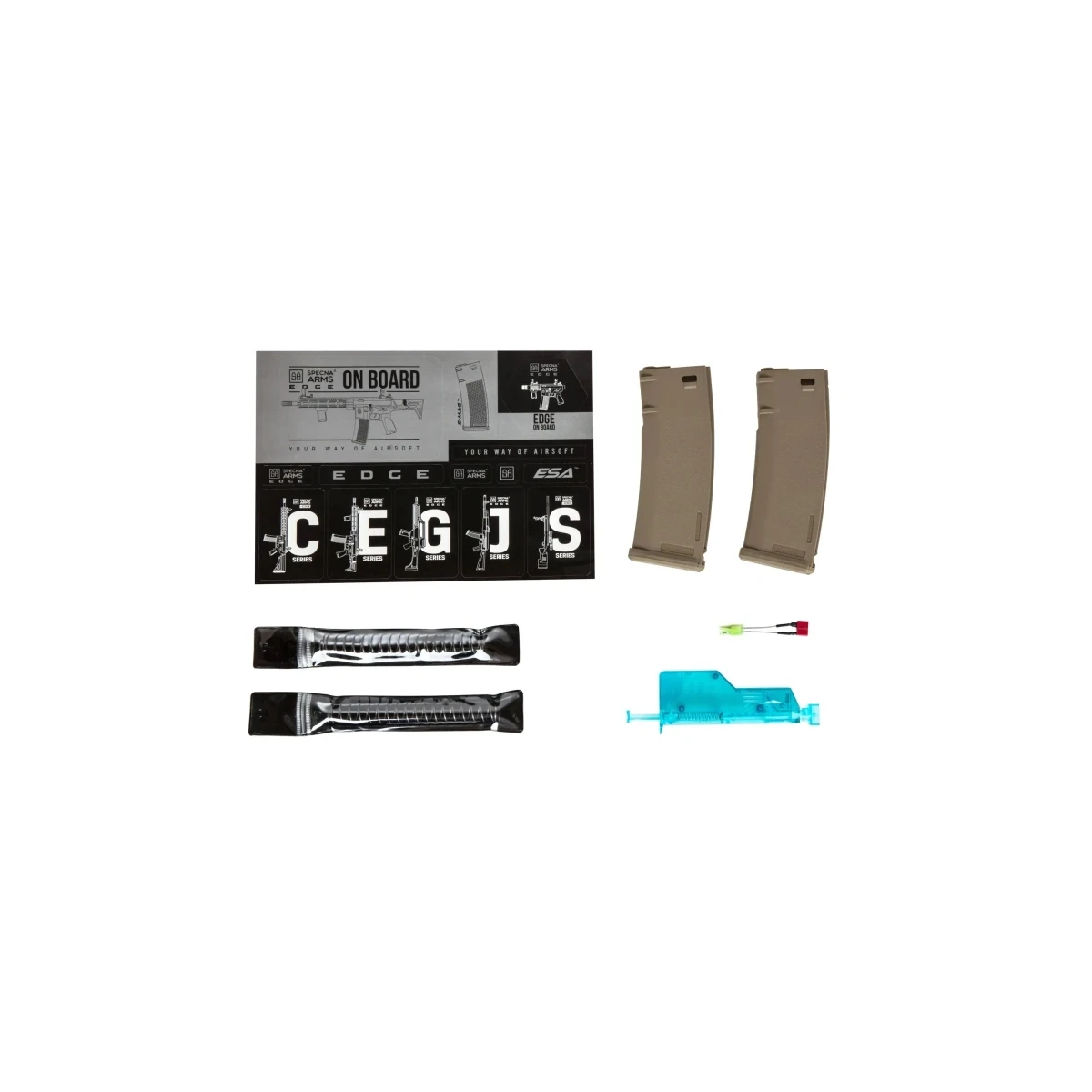 SA M4 Carbine M-LOK (SA-P20 PRIME™ Aster II ETU BLDC™) Softair Gewehr Frei ab 18 – Schwarz/Tan -F-