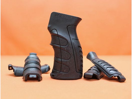 CAA Tactical Kalashnikov AKM : Poignée de pistolet CAA (UPG47) en polymère noir, poignée de pistolet ergonomique