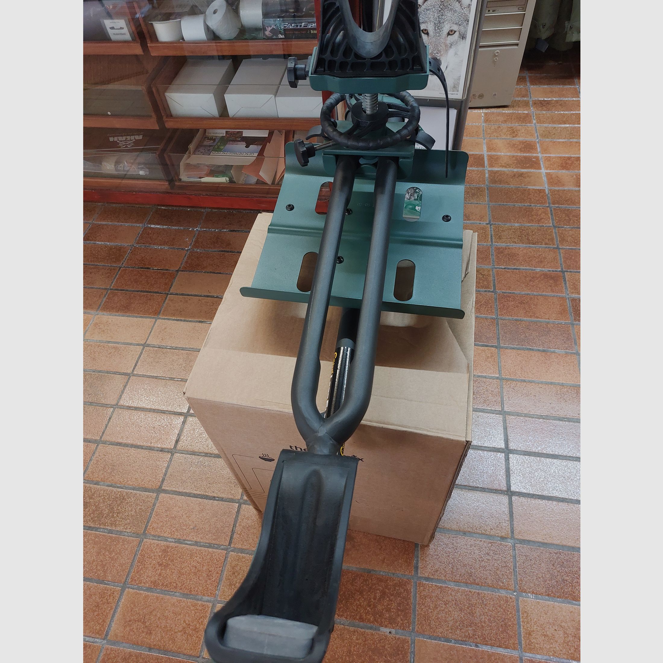 Caldwell schietsteun met terugslagdemper