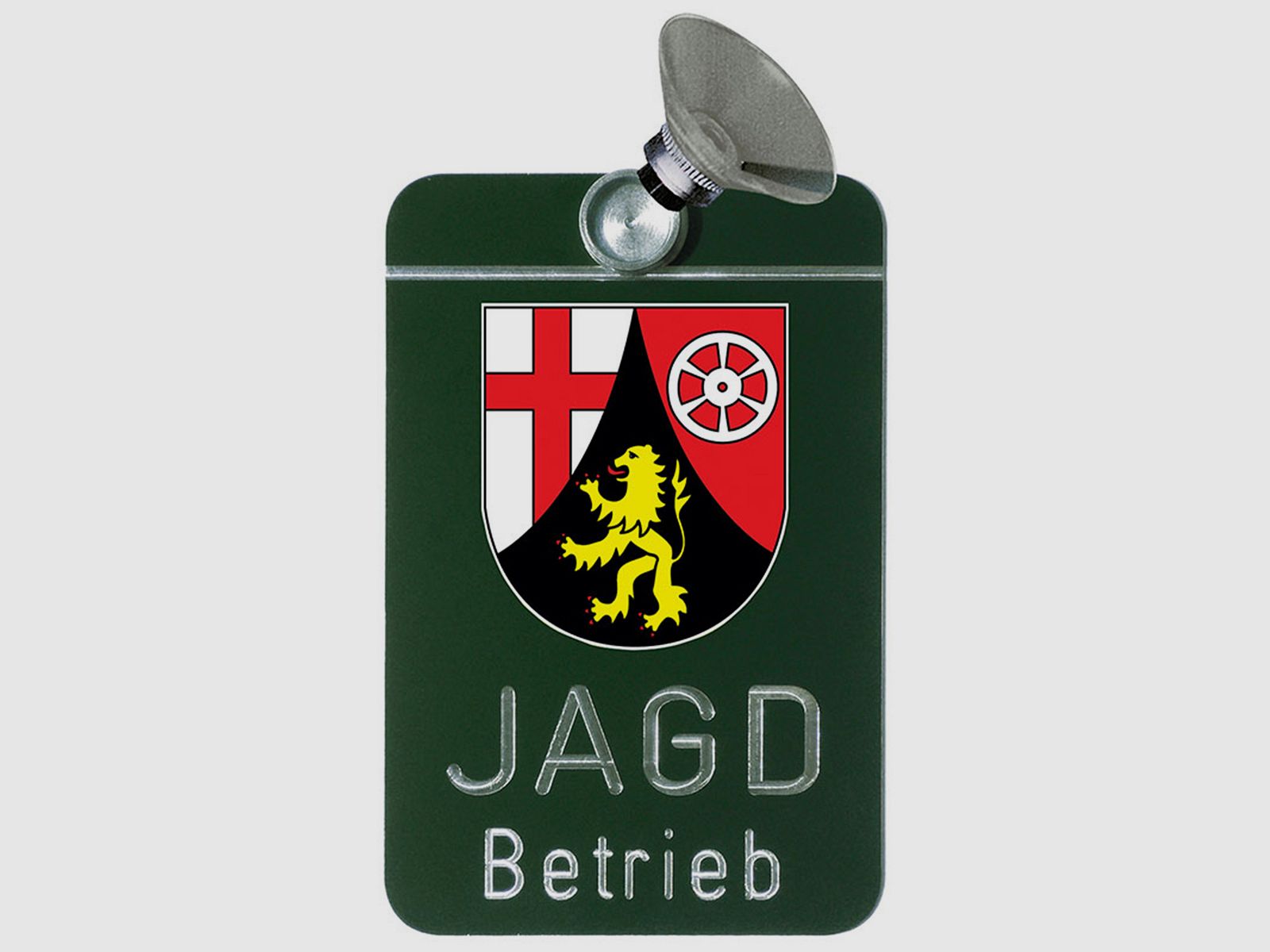 Akah Autoschild Jagdbetrieb Rheinland-Pfalz