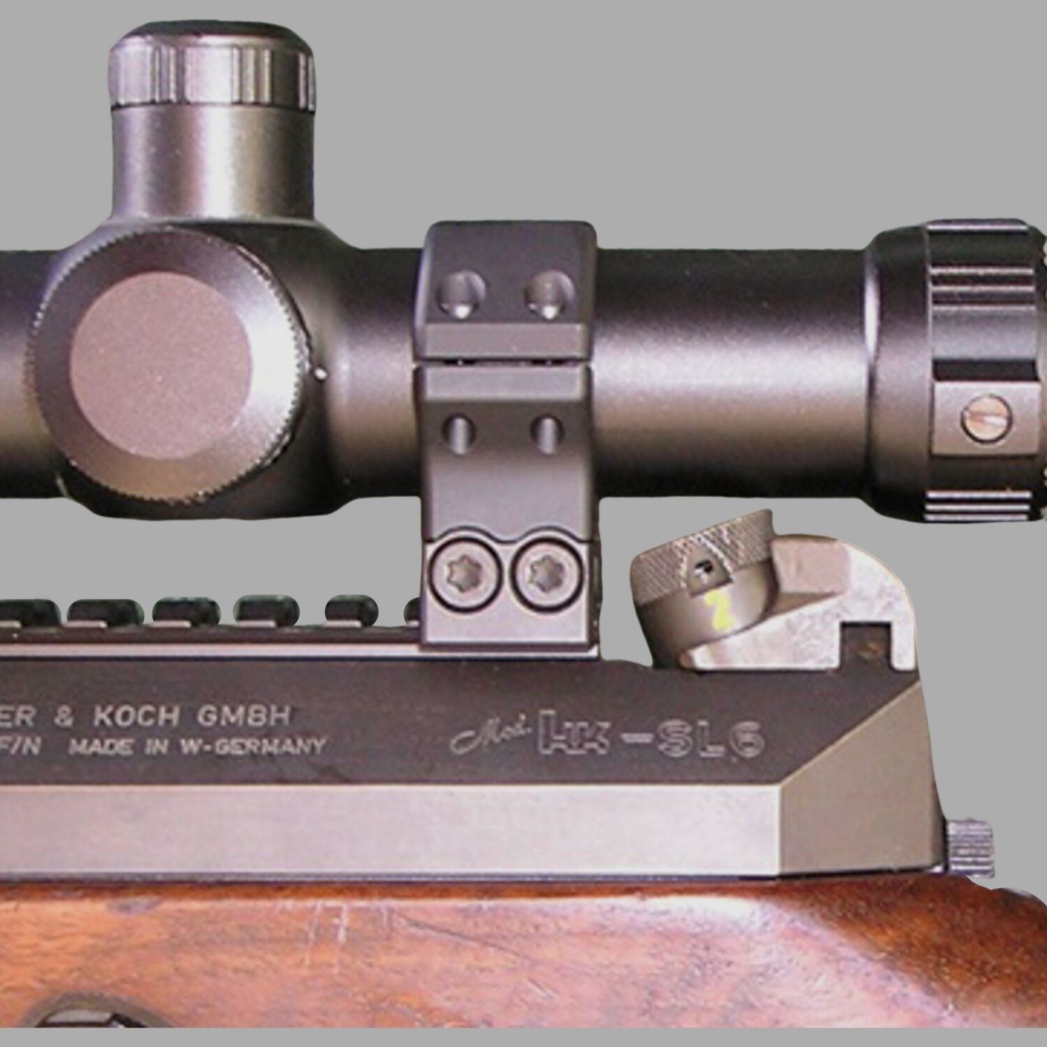 Rifle Doc Picatinny Weaver STAHL Schiene für SL 6 und SL 7