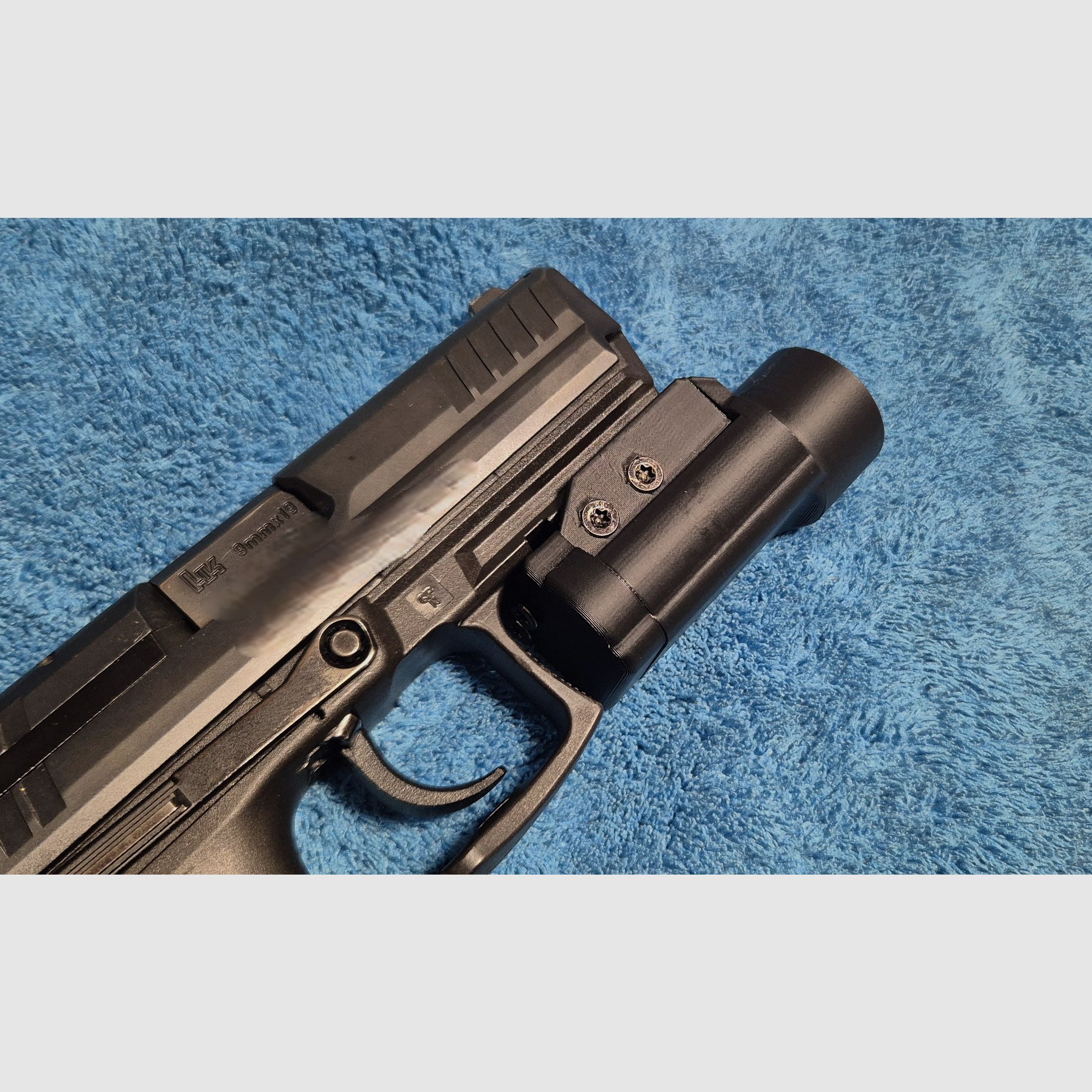 Laufgewicht für Pistolen und Langwaffen in Waffenlicht Form, 125 Gramm, LEGAL, Sportlich nutzbar
