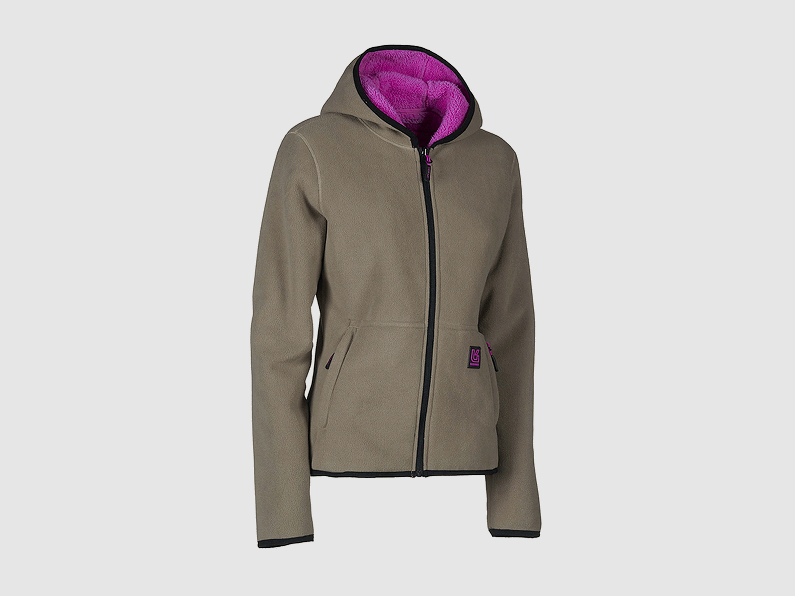 UNIVERS – WOMEN – REVERSIBLE FLEECE JACKET, image 4 of 5