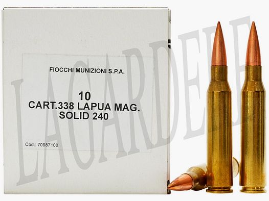 FIOCCHI SOLID 240 (PATRONE MIT GESCHOSS)