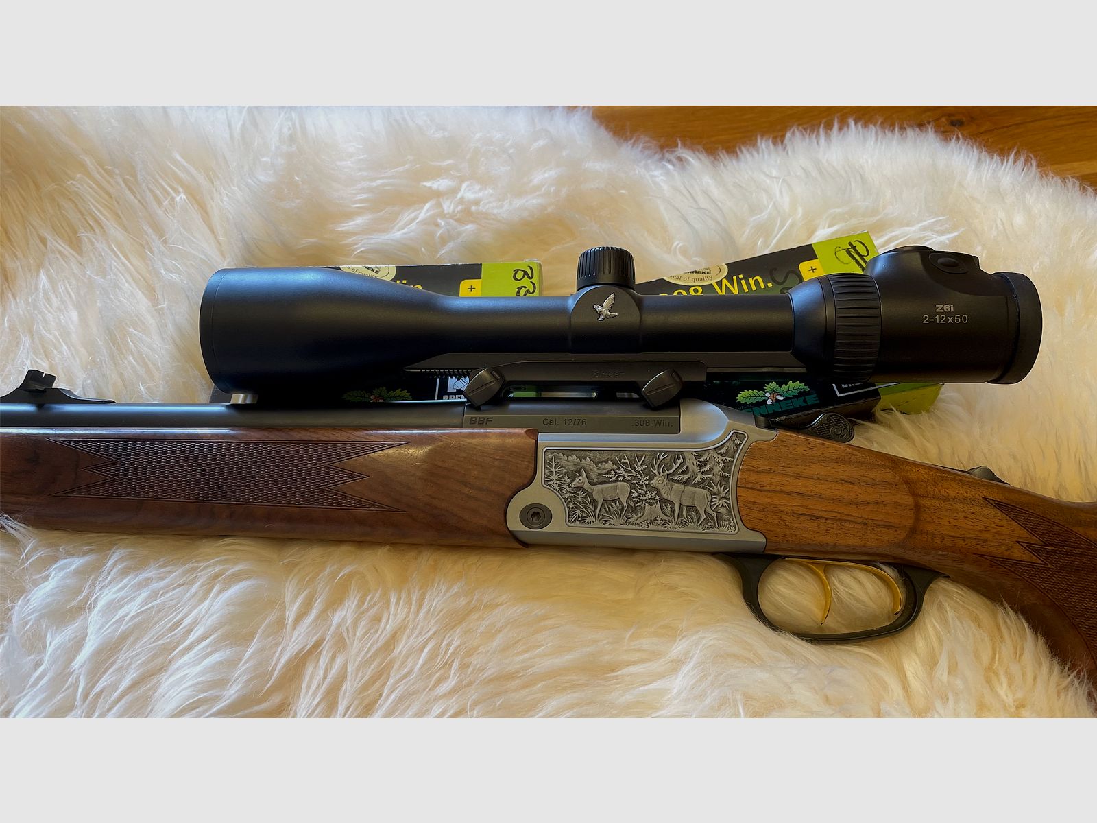 BLASER BBF 95 "Sp. Shot" | 12/76 - .308 | Inclus. Blaser Sattelmontage et lunette Swarovski Z6i 2-12x50
