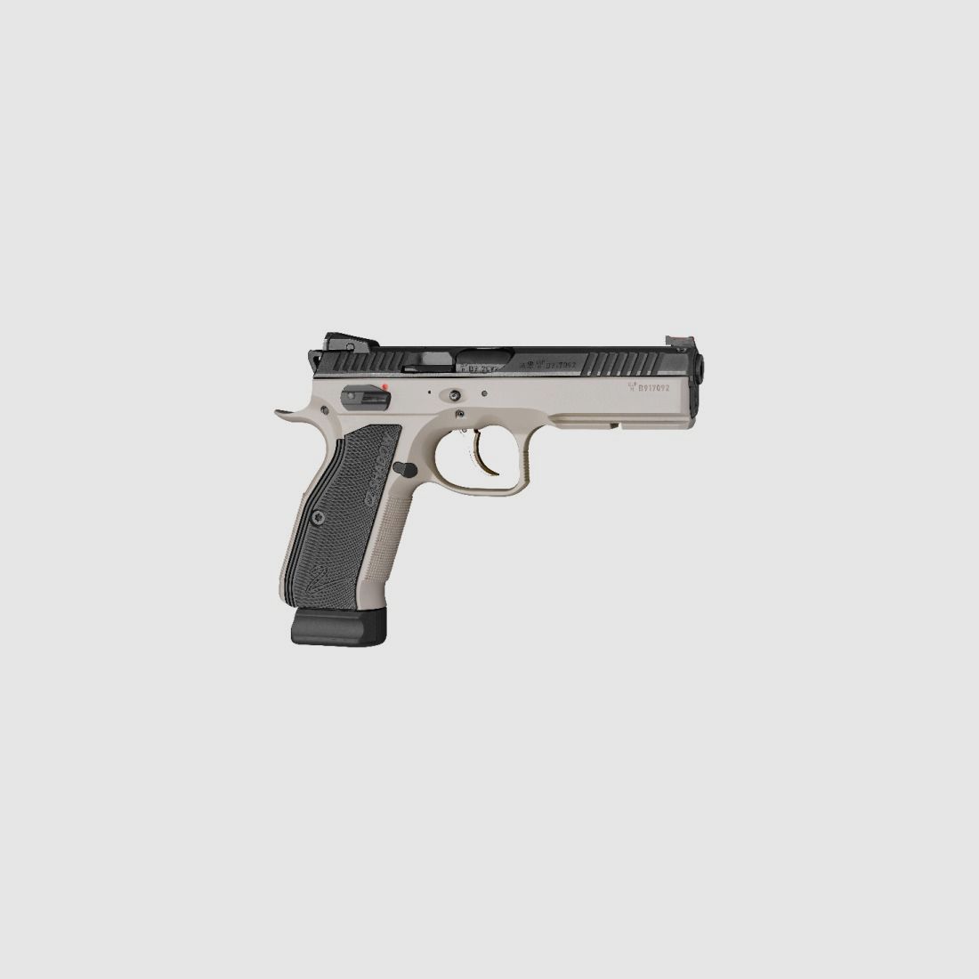 CZ Shadow 2 Urban Grey 9x19mm, afbeelding 2 van 2