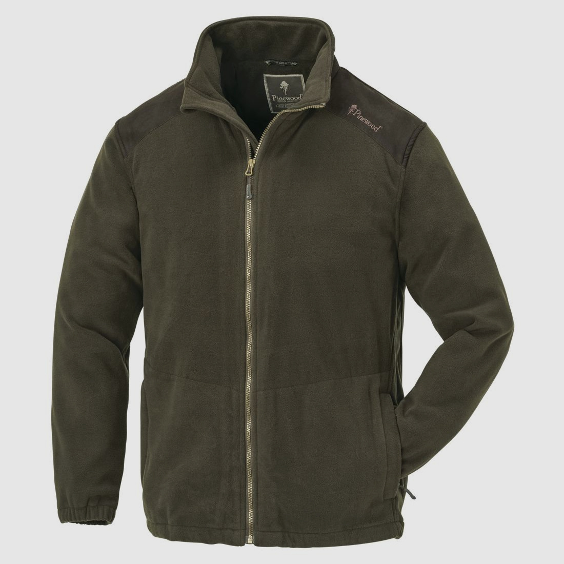Pinewood Retriever fleece jacket size: S, color: dark green