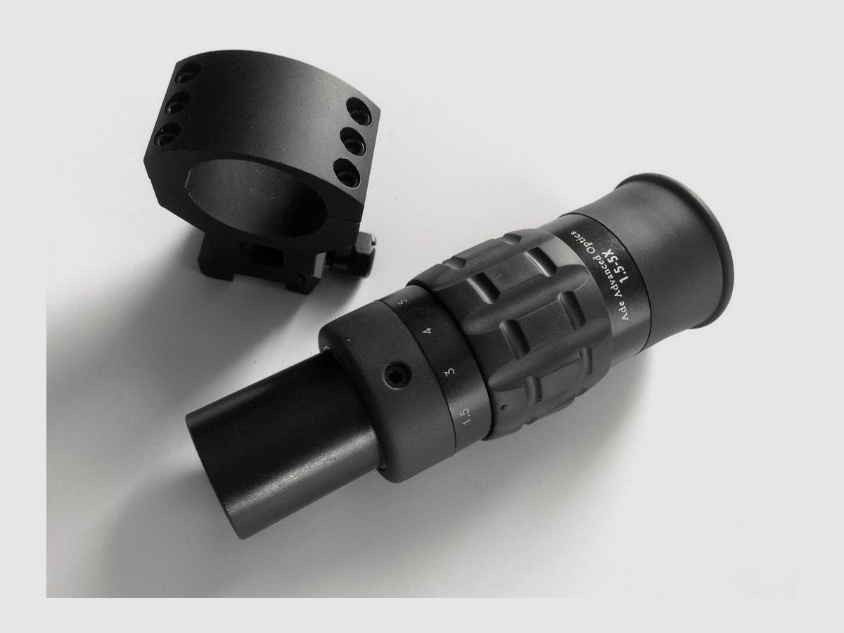 ADE 1,5 - 5x Magnifier mit variablem Zoom für EOtech Aimpoint usw., Bild 4 von 6