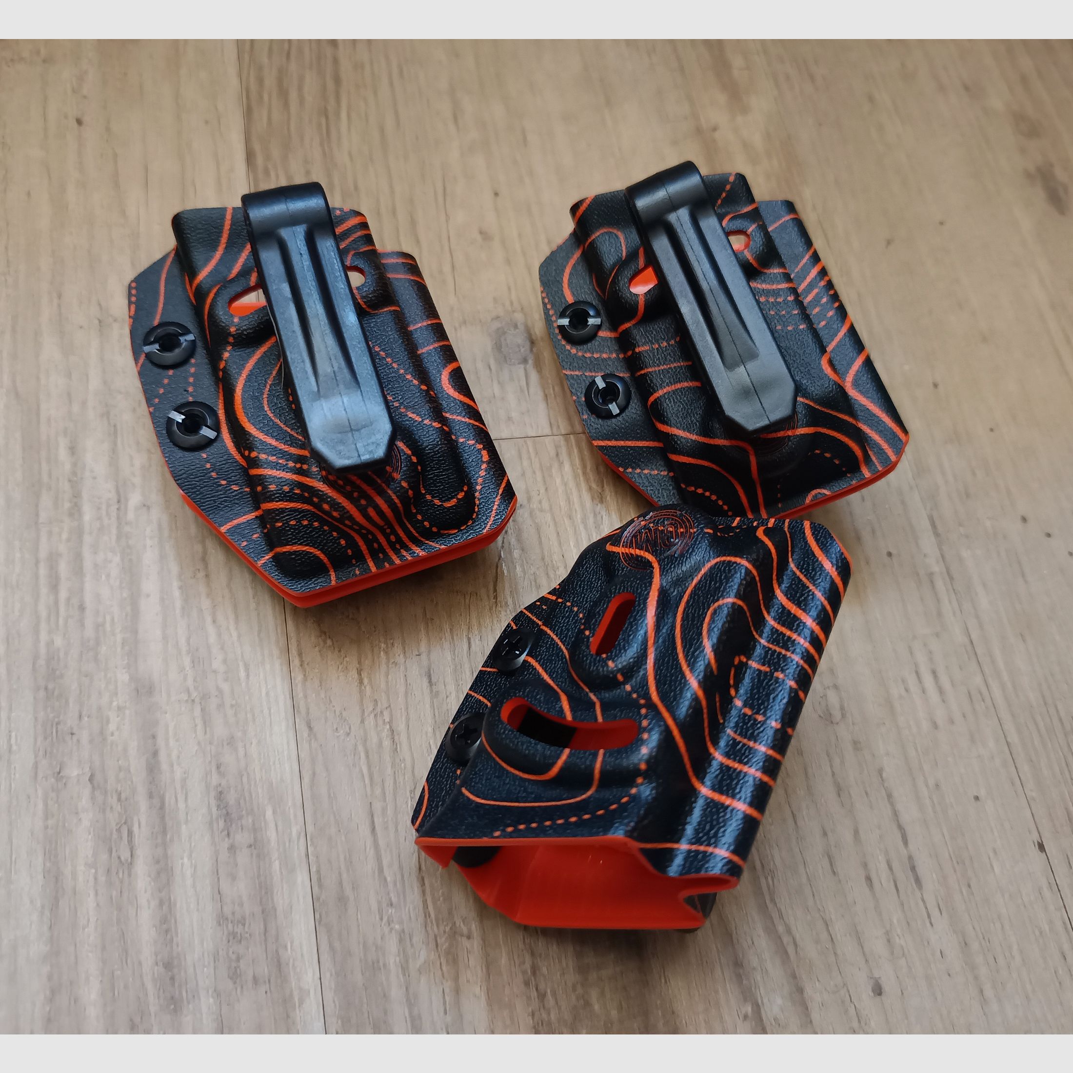 Holster Gear Maniacs e 3 tasche per caricatori / Nuovo / Set completo