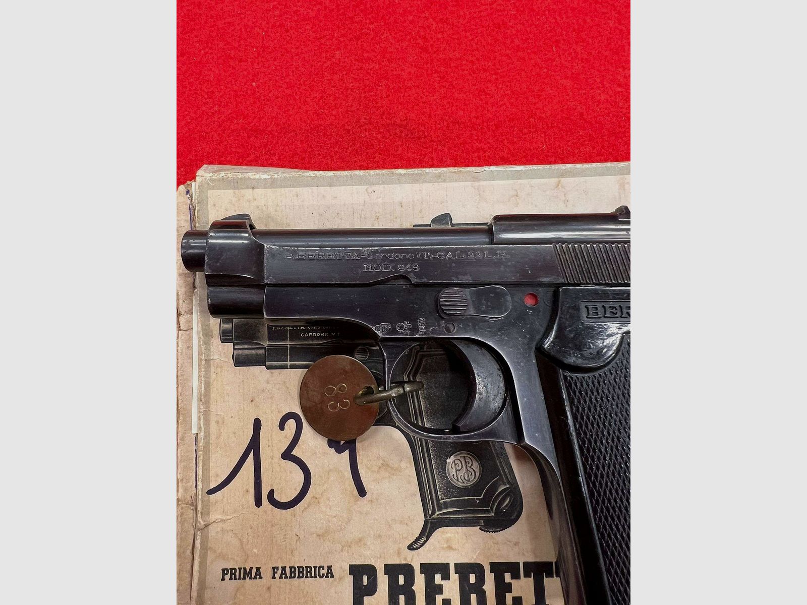 Pistole Beretta 948 „ScatolaOrig.“ Kaliber 22 L.R., Bild 3 von 4