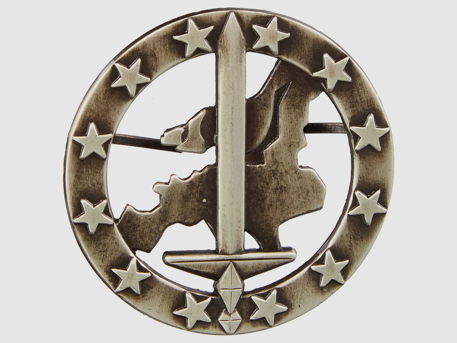 Fritzsch Abzeichen BW Barett Eurocorps