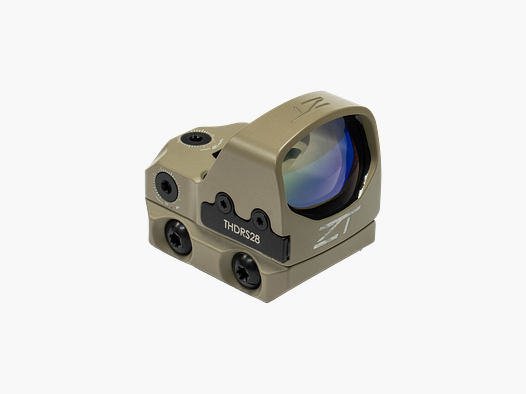 Kolimator Zero Tech THRIVE HD Reflex 3 MOA MULTI RETICLE GREEN DOT FDE- montaż niski - RMR