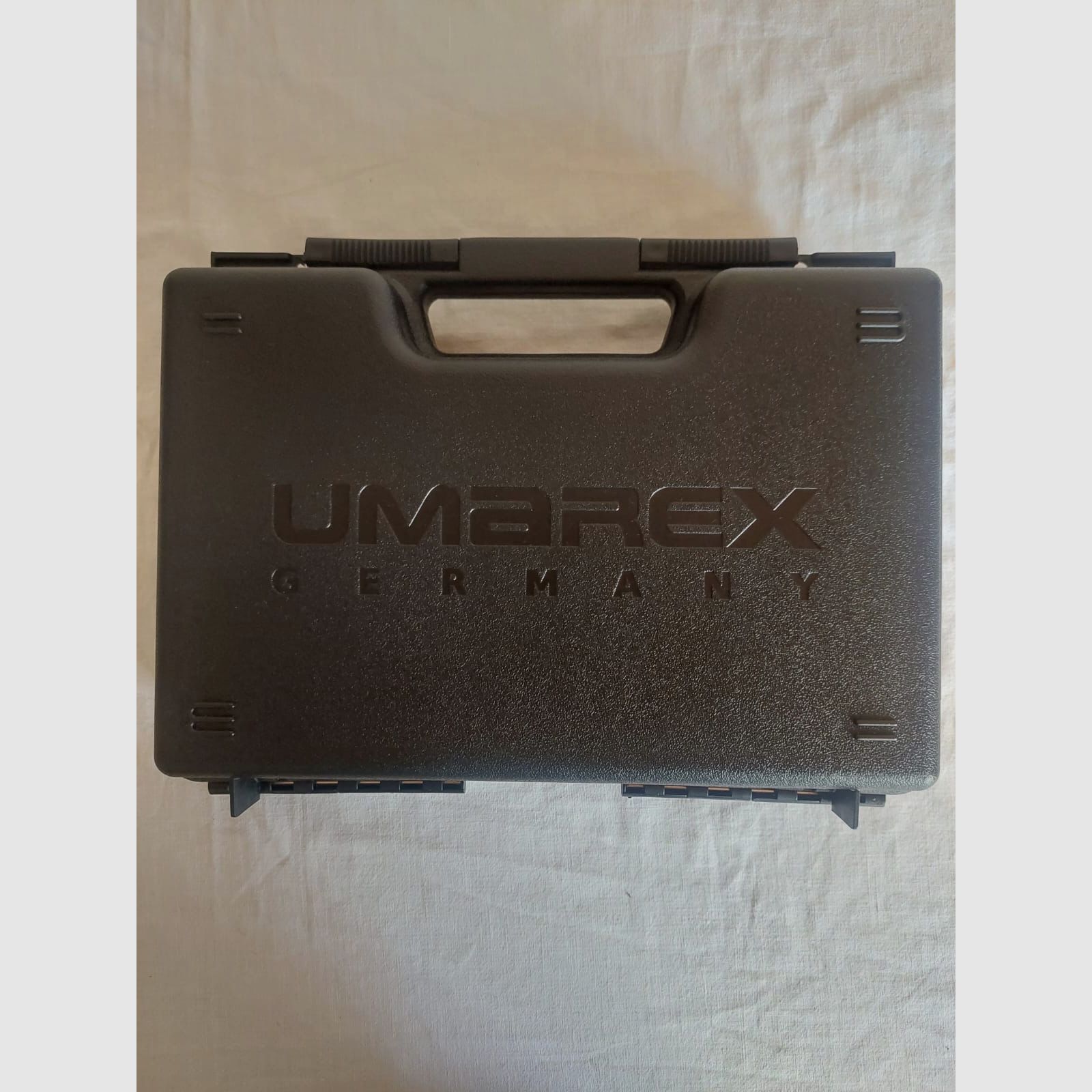 Weihrauch HW45 Luftdruckpistole 5,5 mm Diabolo brüniert + Zubehör