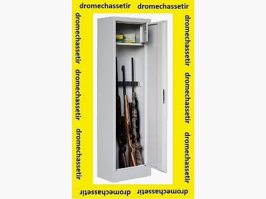 Coffre Fort Elite modele Hunter pour 5 armes avec coffre interieur, poids 45kg