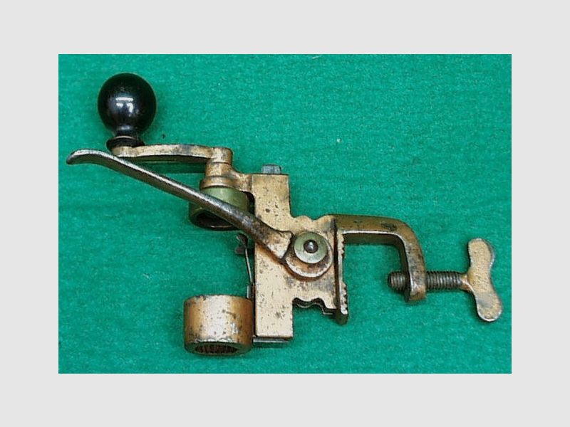 Ancienne presse de chargement appareil à sertir pour cartouches de chasse