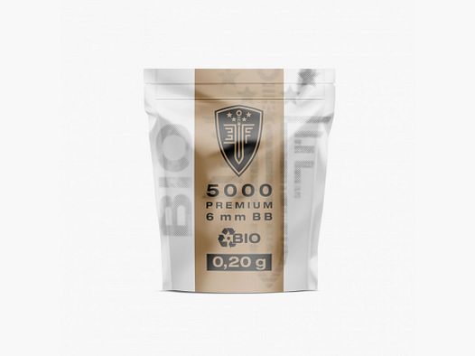 Sachet mit 5000 BBs 6mm Elite Force Bio Weiß 0,20g