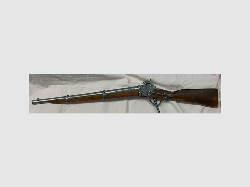 Sharps Carbine New Model 1863 "Buffalo" decoration by Göde (Item No. 1)