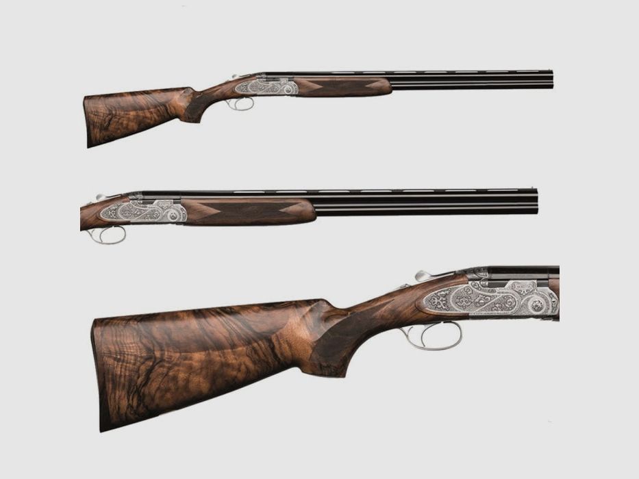 Strzelba over-and-under Beretta 687 EELL Sporting z motywem kwiatowym - Kal. 12/76, zdjęcie 2 z 3