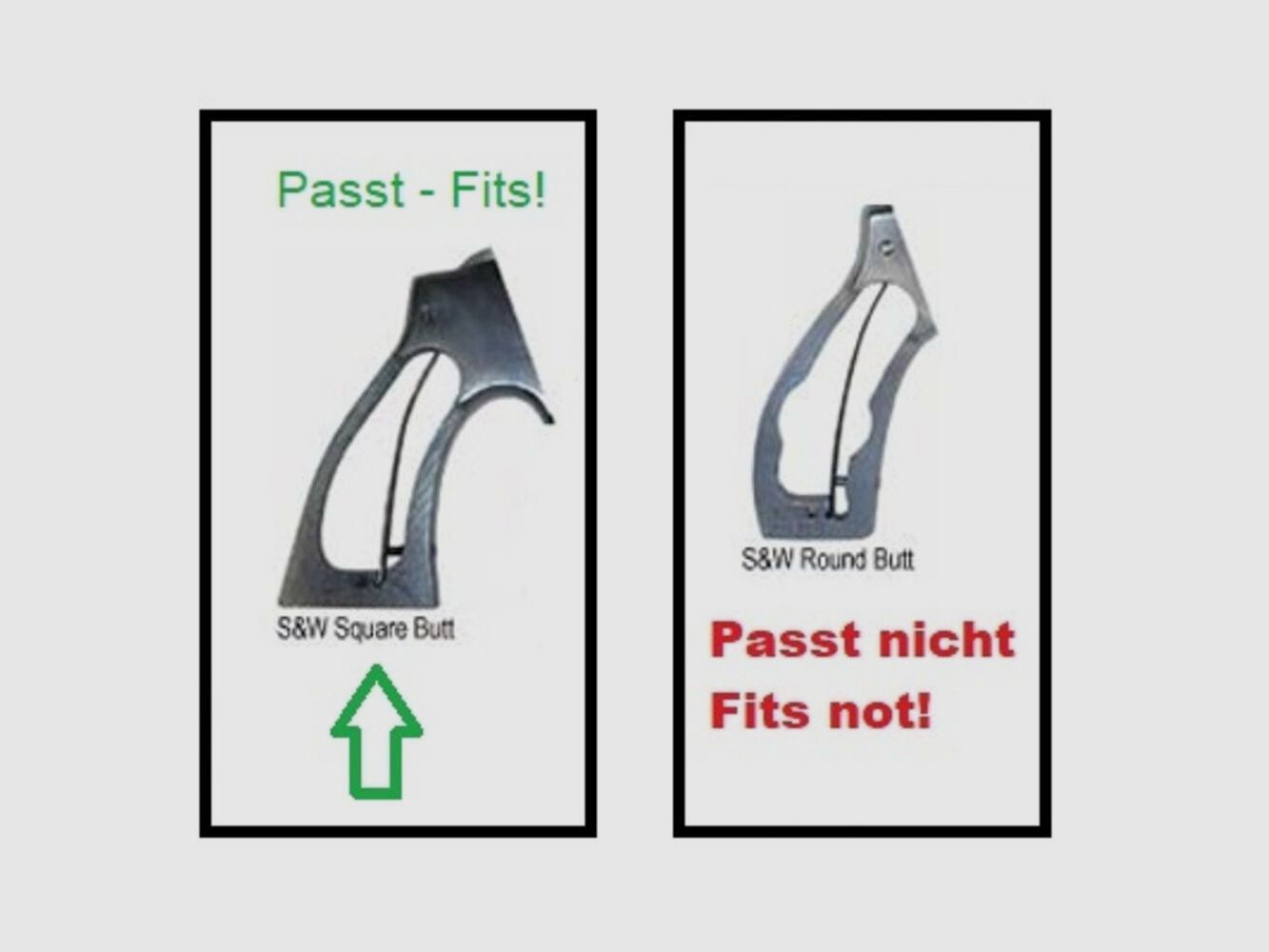 Pachmayr Gummigriff Compac S&W J SB Old, Bild 3 von 3
