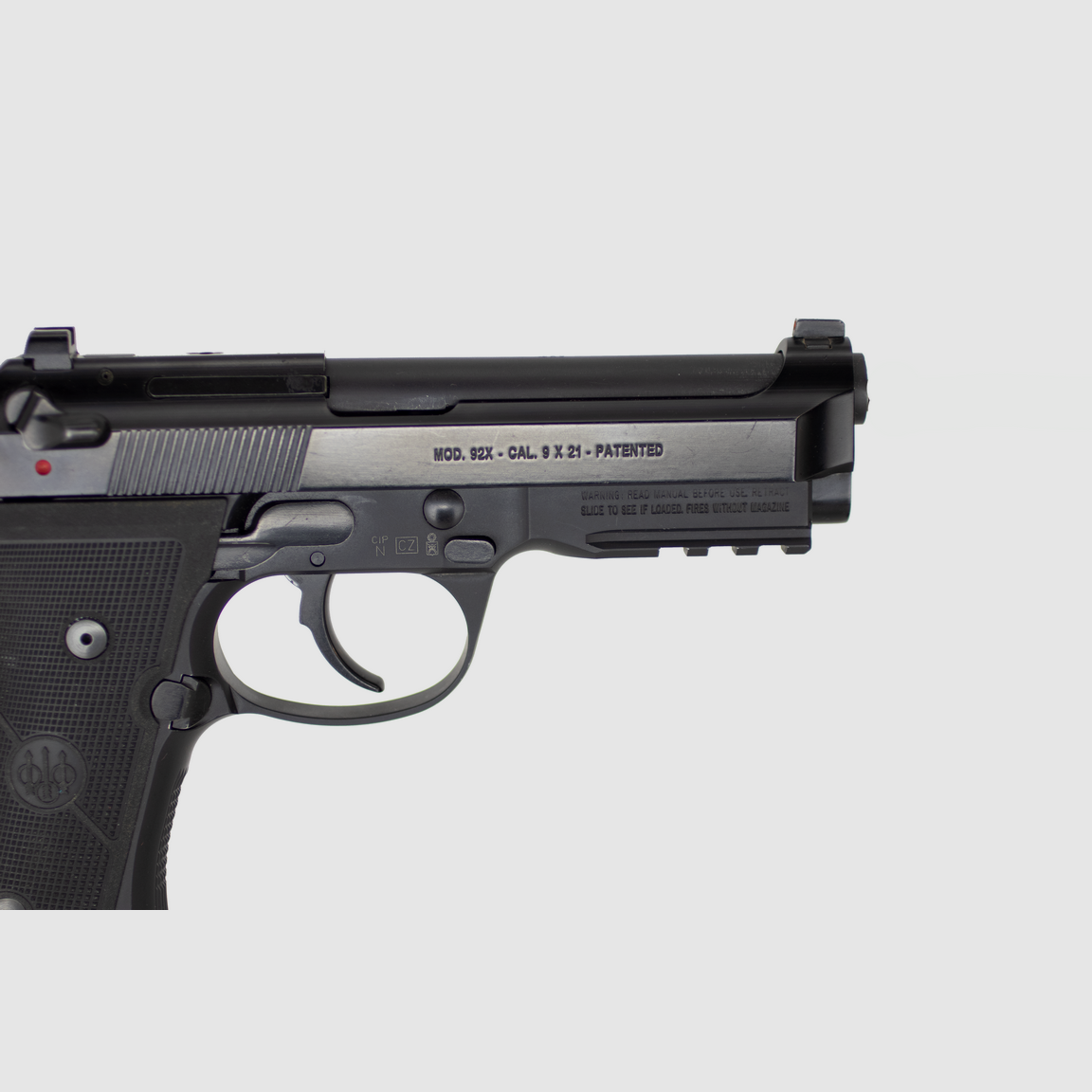 Beretta 92X 9×21 – Pistolet Semi-Automatique de Grande Taille pour Défense et Tir Dynamique, image 4 sur 7