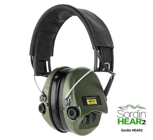 Aktiver Gehörschutz Sordin Supreme PRO X grün SOR75302-X/L-G-S