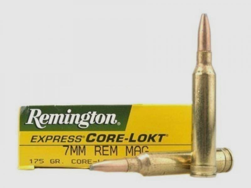 Büchsenmunition REMINGTON CORE-LOKT – 7mm Rem. Mag. – 175 grains, Bild 2 von 3