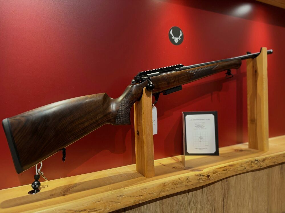 Anschütz 1771 G-15x1 Deutscher Schaft 51cmLL Druckpunktabzug