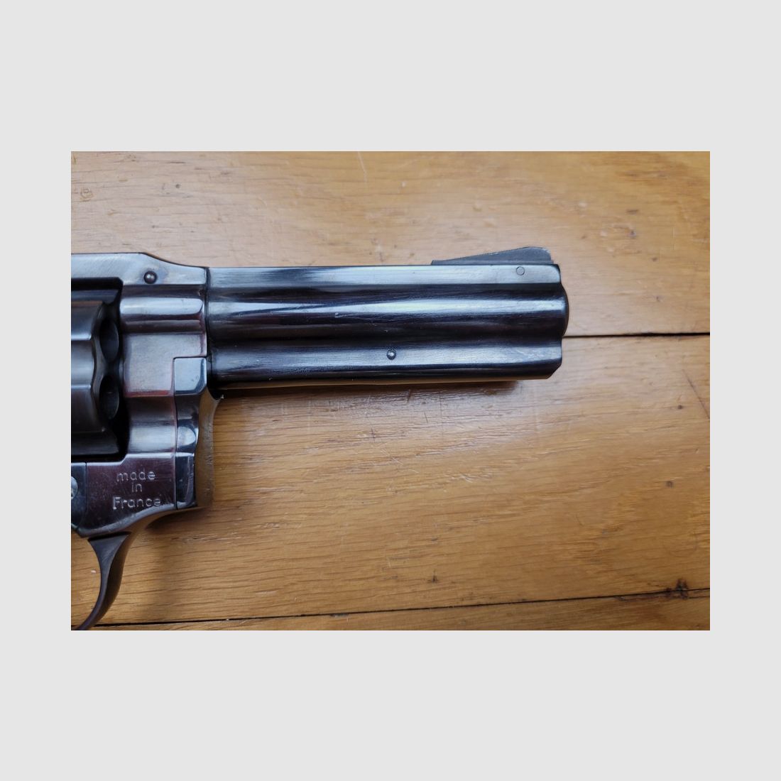 Muy bonito revólver Manurhin MR73 Police 4 pulgadas – .357 Mag – Fabricación Manurhin serie C de 1980 – bonito acabado – cañón y cámaras espejo – estrangulación ajustada 355′ – uno de los »verdaderos« MR73 de colección! – TBE, imagen 15 de 17