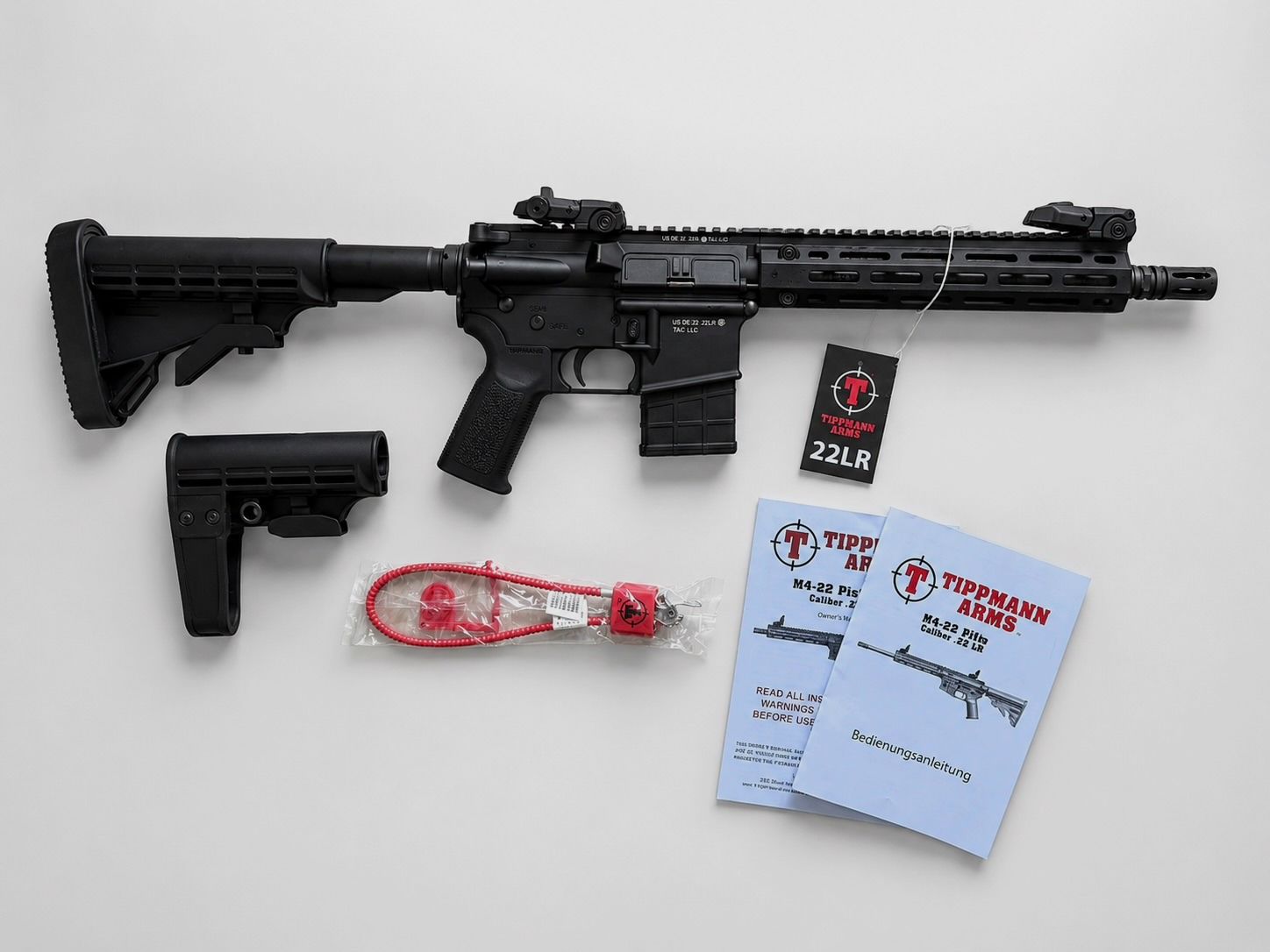 Tippmann Arms M4-22 PRO, 10.5",  in .22lfb ("beste AR in  .22lr") - neuwertig