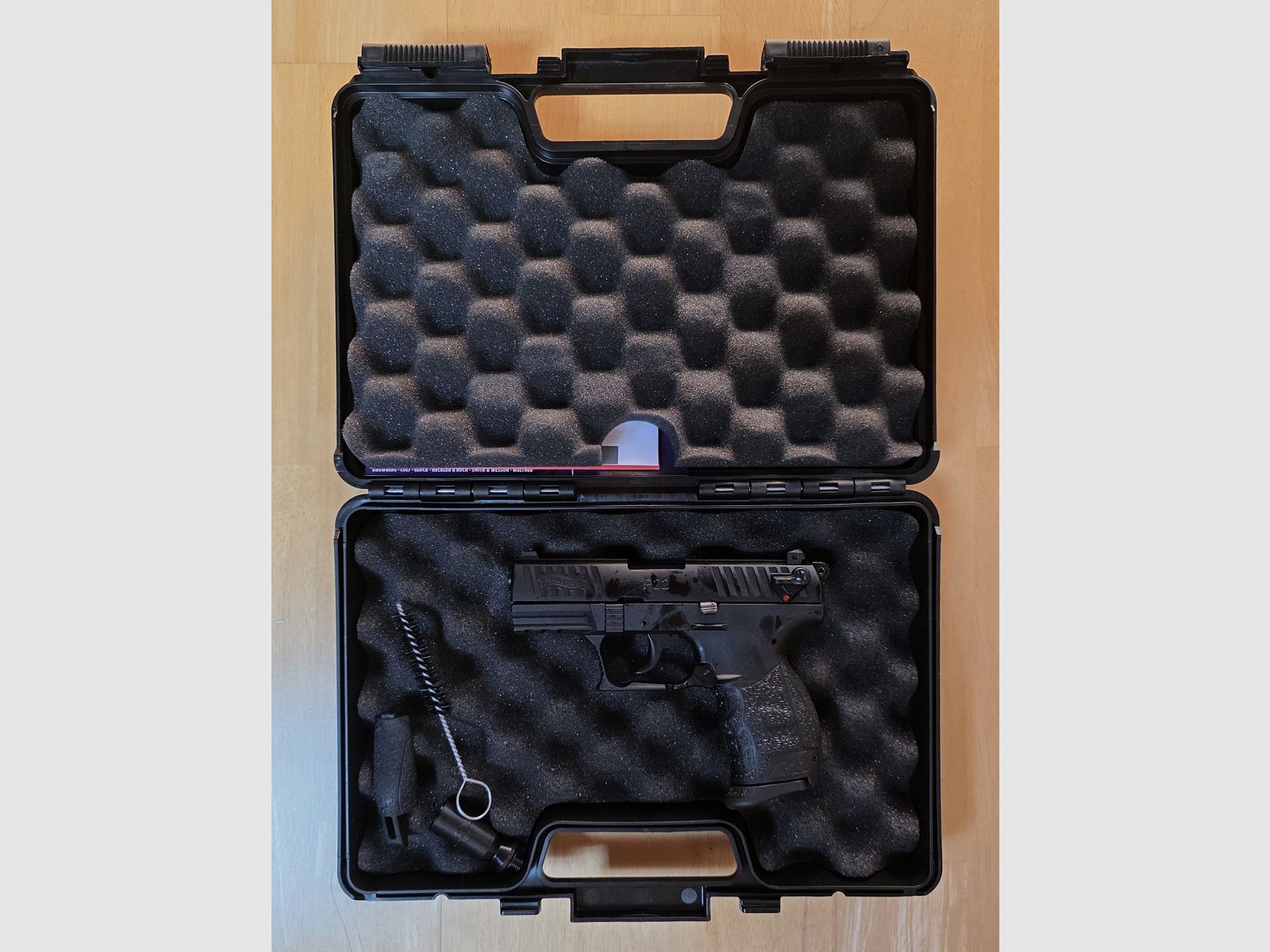 Walther P22Q Schreckschuss Pistool 9mm P.A.K. zwart