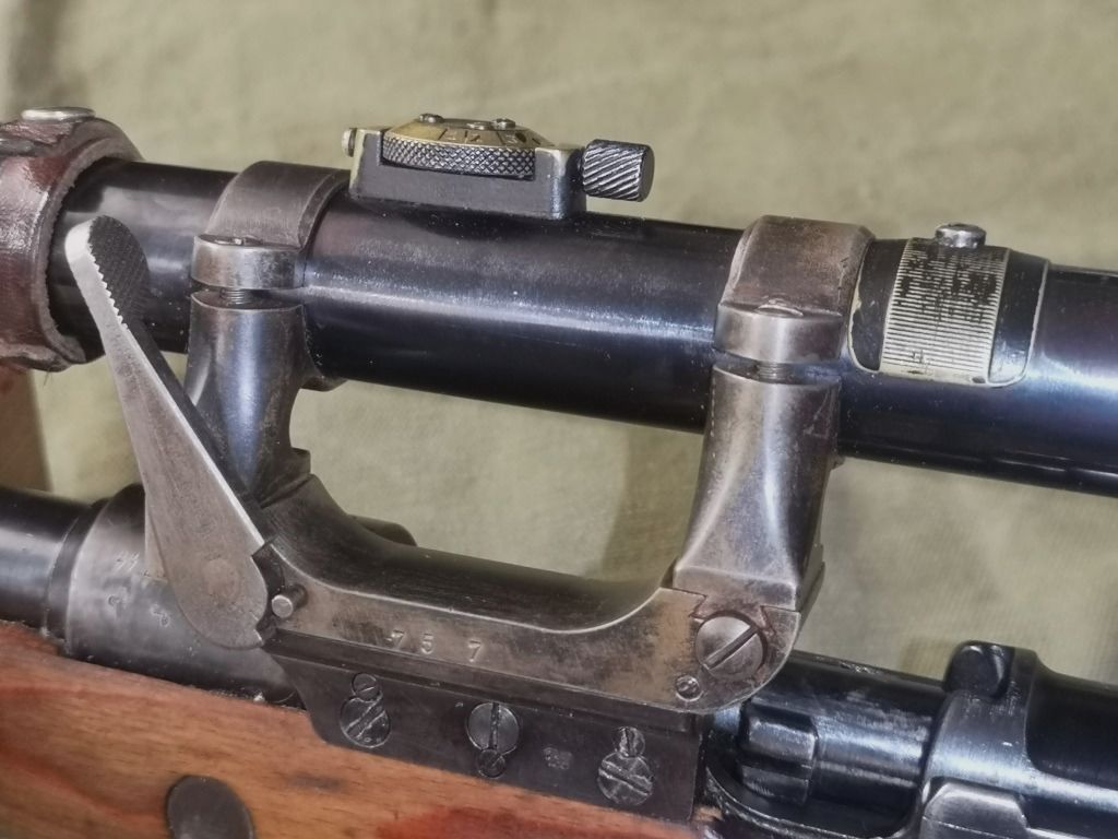 K98 SS-Scharfschützen mit Kahles Helio 4 Nummerngleich