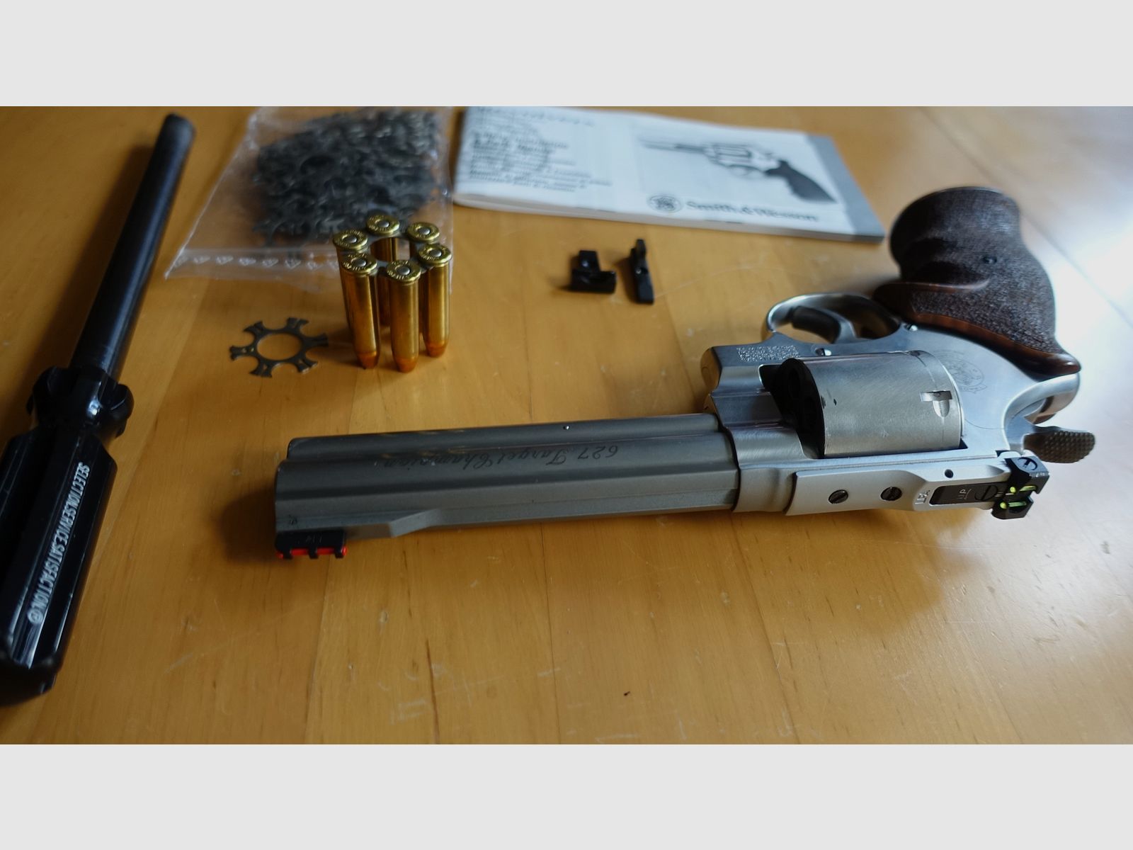 S&W 627 Target Champion 6 Zoll (.38 Spezial/.357 Magnum)