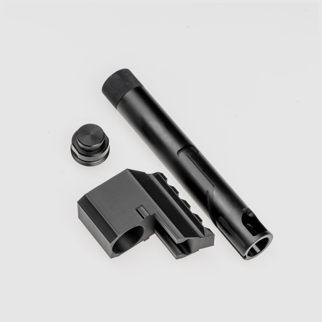 BUNDLE | ALU TUNING BARREL - Short + Cover + Expansion Cap | Co² KIT | FSC Pistol | 60J+