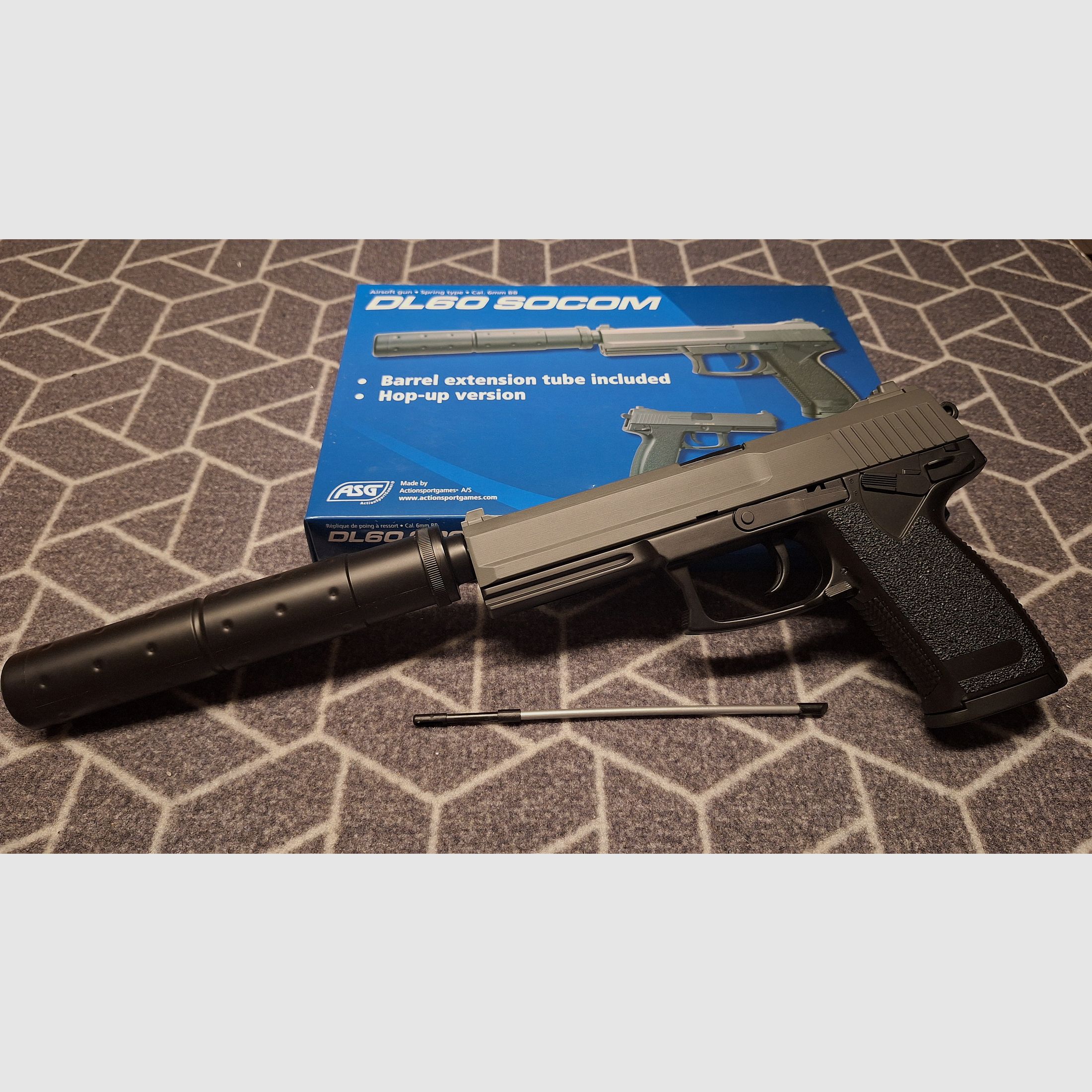 Desert Eagle/Beretta PT92/DL60 Socom 3xAirsoft-Pistole-NEU!