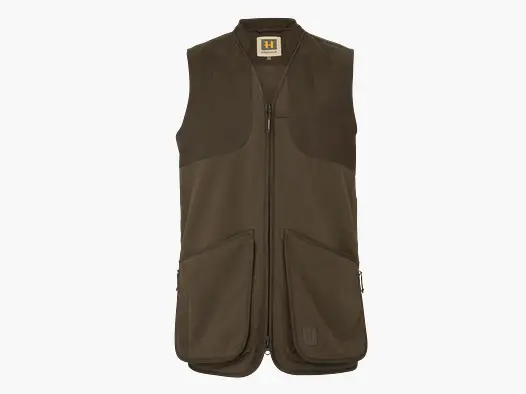 Härkila Skye Shooting Waistcoat, willow green/shadow brown