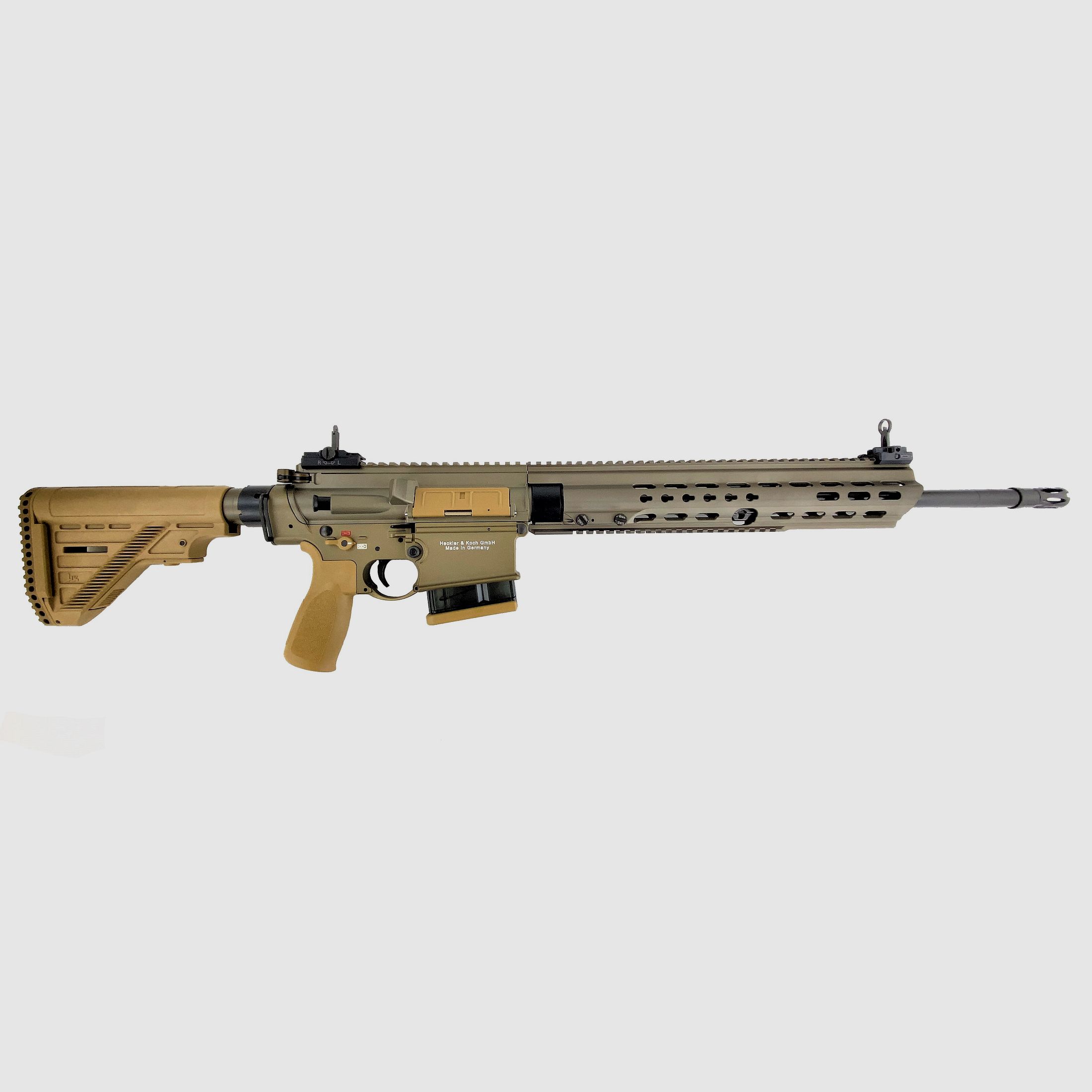 Heckler & Koch MR308 A3, 20" barrel sand color