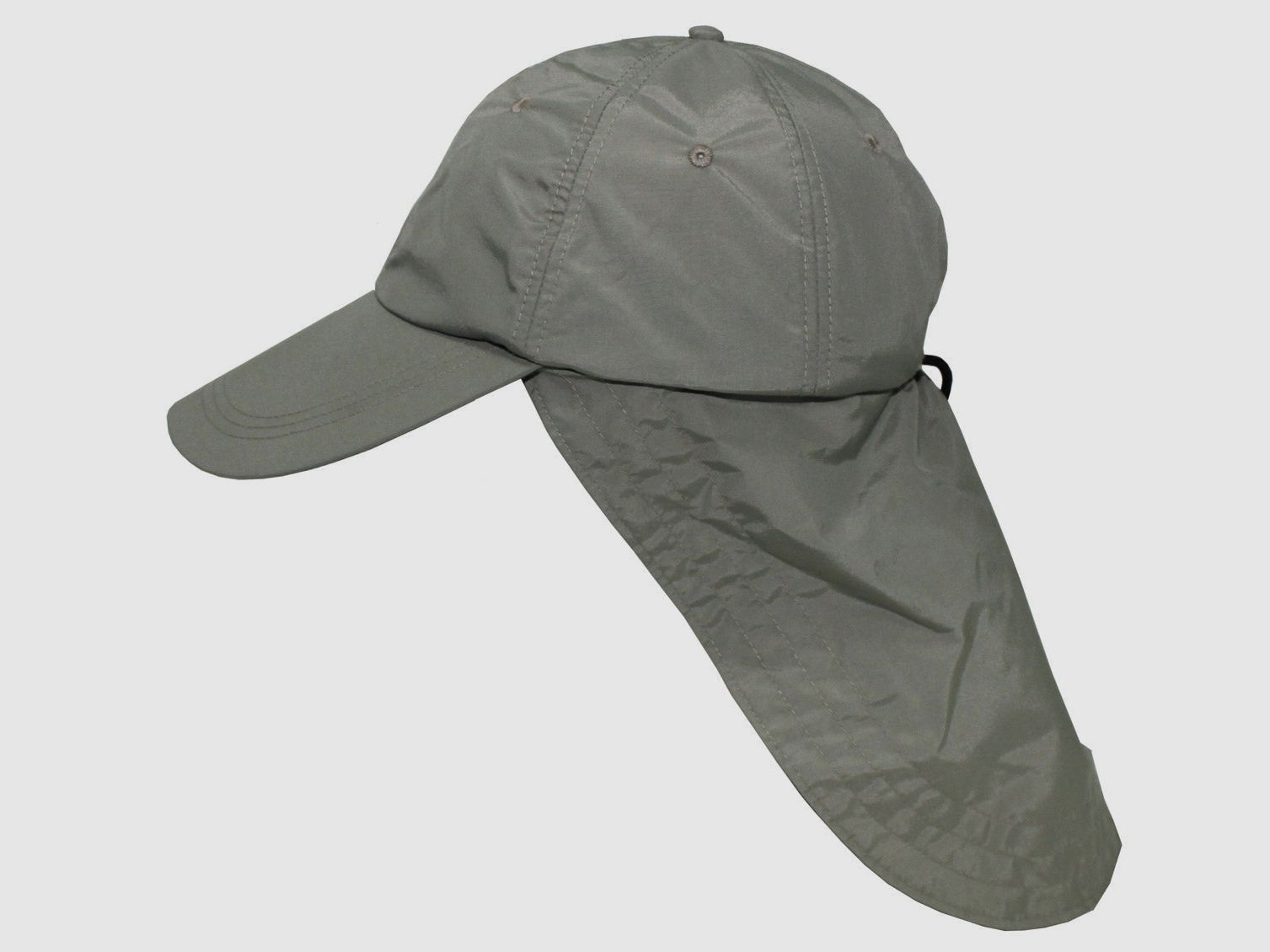 Cap, "Sahara", oliv, langer Nackenschutz