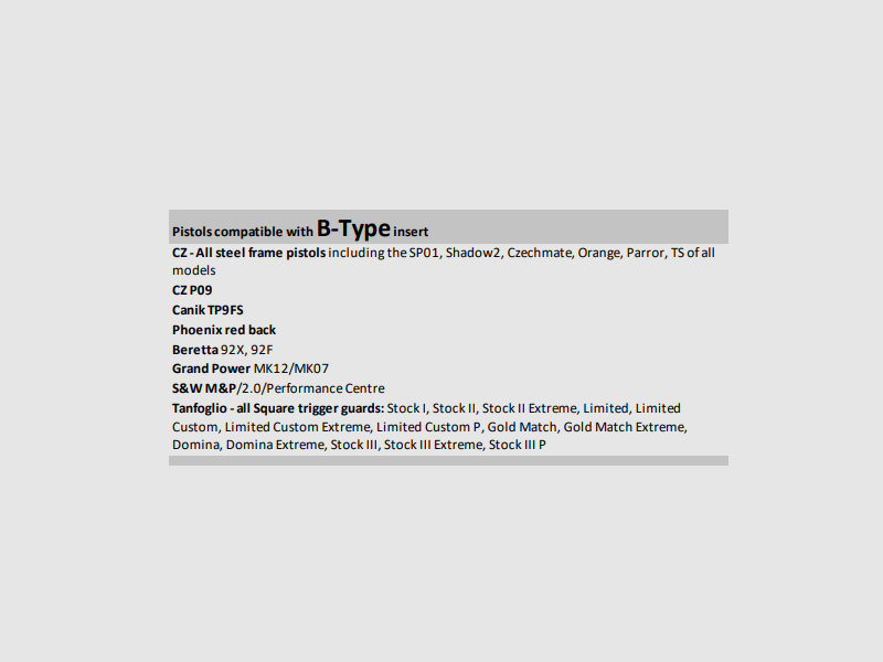 DAA Flex Holster - Modell B