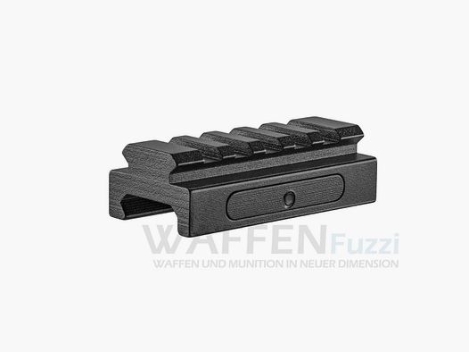 Base d'adaptateur Picatinny - Picatinny à Picatinny 64mm