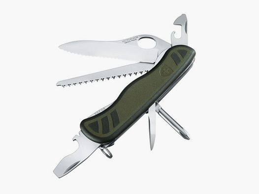 NAVAJA VICTORINOX SOLDIER VERDE/NEGRA