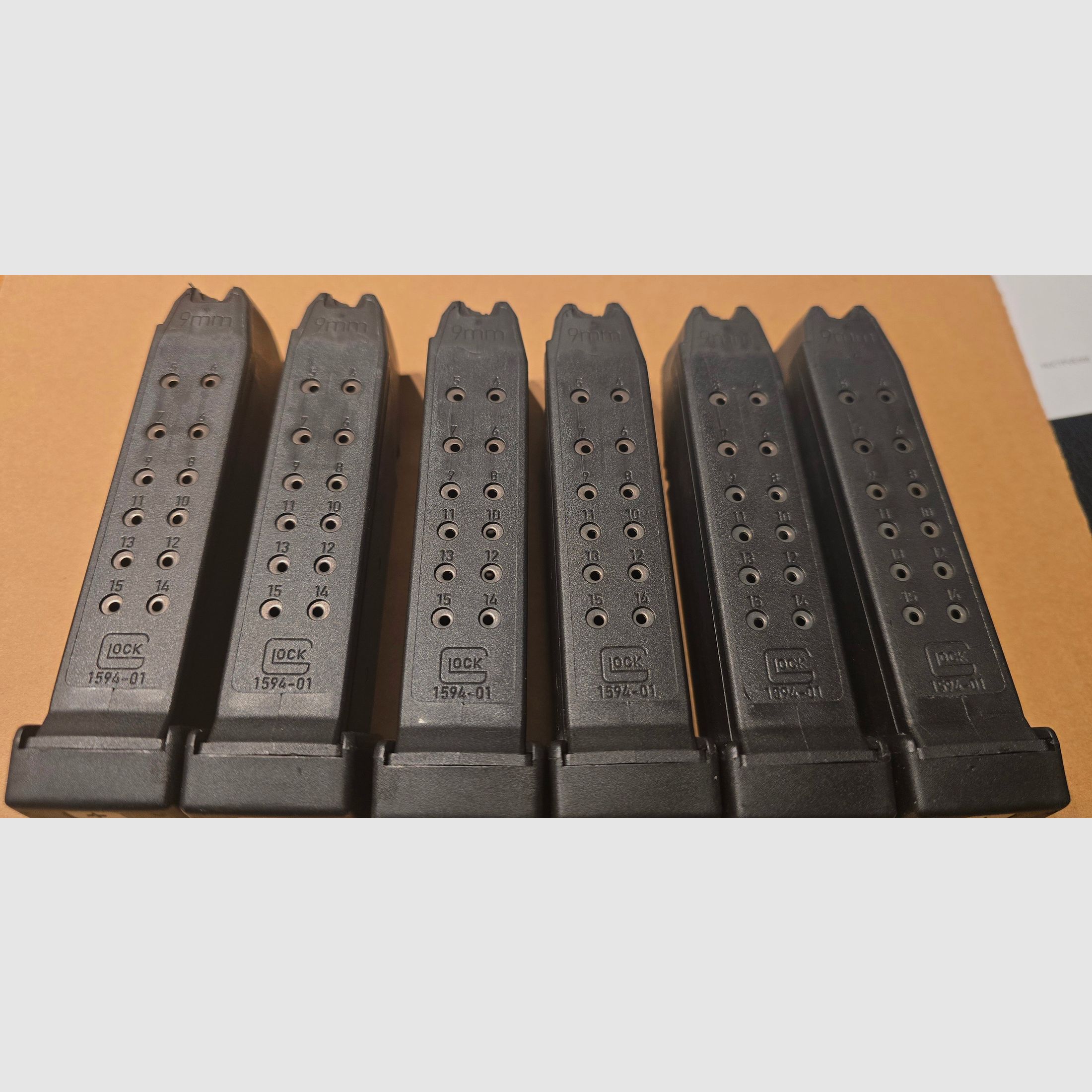 Glock Magazin 1594-01. Kaliber: 9mm 