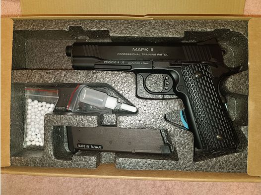 1911 KWA MK II PTP Gas Blowback Airsoft Pistole
