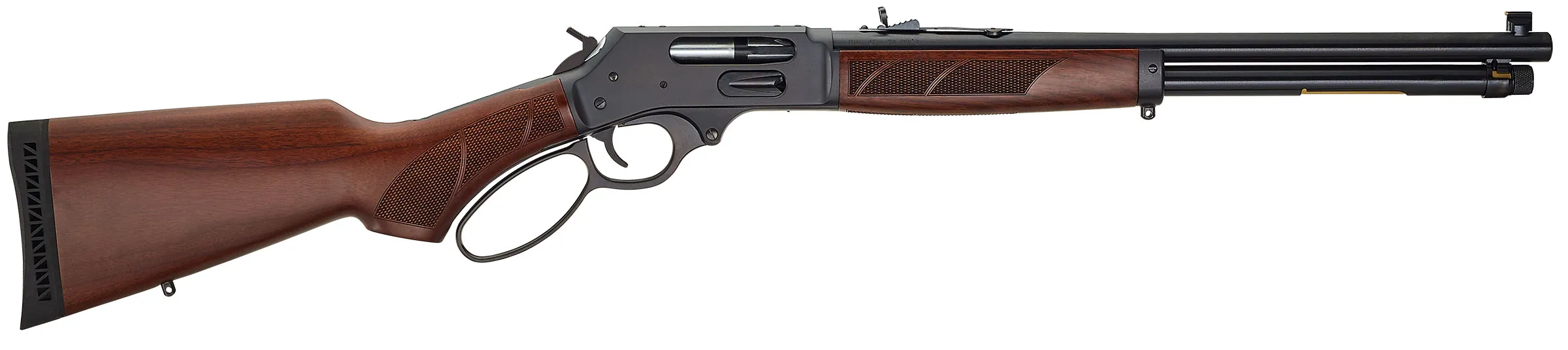 Henry Repeating Arms Steel Lever Action Side Gate .45-70 Govt. / 18.43" / 4+1 Lever Action Rifle