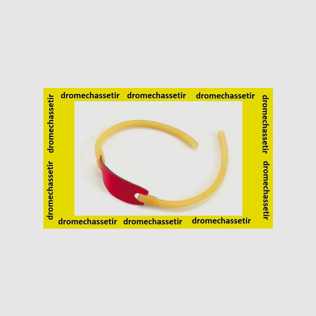 Ersatzgummi mit Lederstück, hochfest für Schleuder