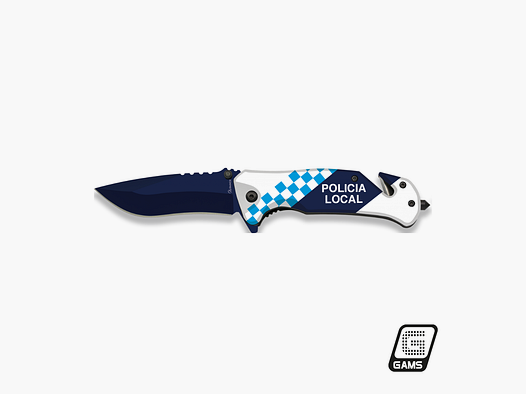 Navaja Albainox Policía Local aluminio hoja 8,2 cm