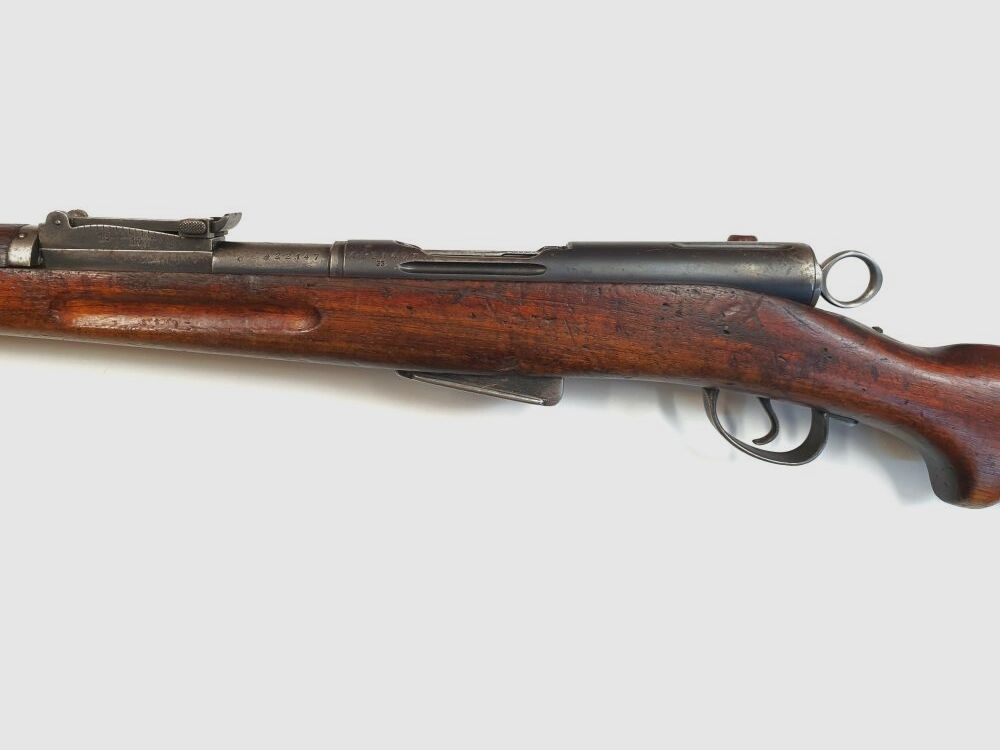 Usine d'armement de Berne carabine à répétition fusil IG1911 calibre 7,5x55 suisse complet numéroté