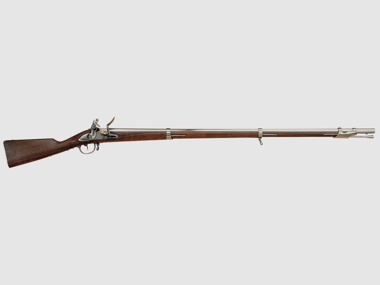 Flinte Davide PEDERSOLI 1777 AN IX Steinschloss - Kal. 69, Bild 3 von 6
