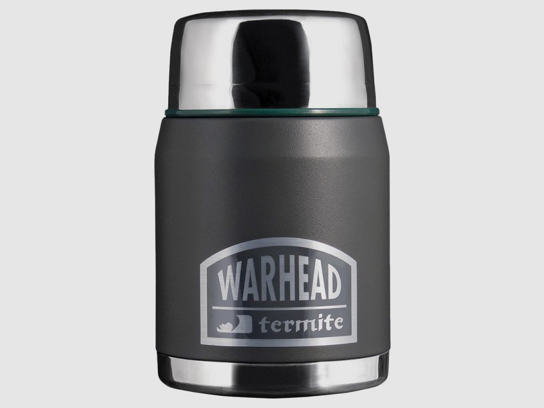 TERMOS OBIADOWY TERMITE WARHEAD pot alimentaire isotherme sous vide gris / vert 0,46 l, image 1 sur 2