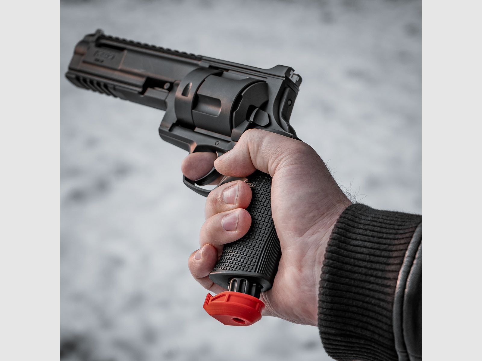 UITVERKOOP | PUNCH BUTTON | Universeel | HDR68 GEN.1 | Rood | Cal.68