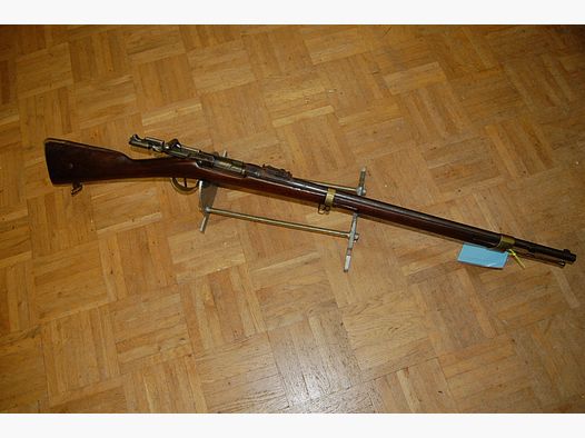 EL Büchse Gras Gewehr MLE 1874 M 80 Kal 11x59R Gras mit Top Lauf +Nrgl vom Sammler